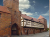 Cottbus - Stadtmauer am Rathaus